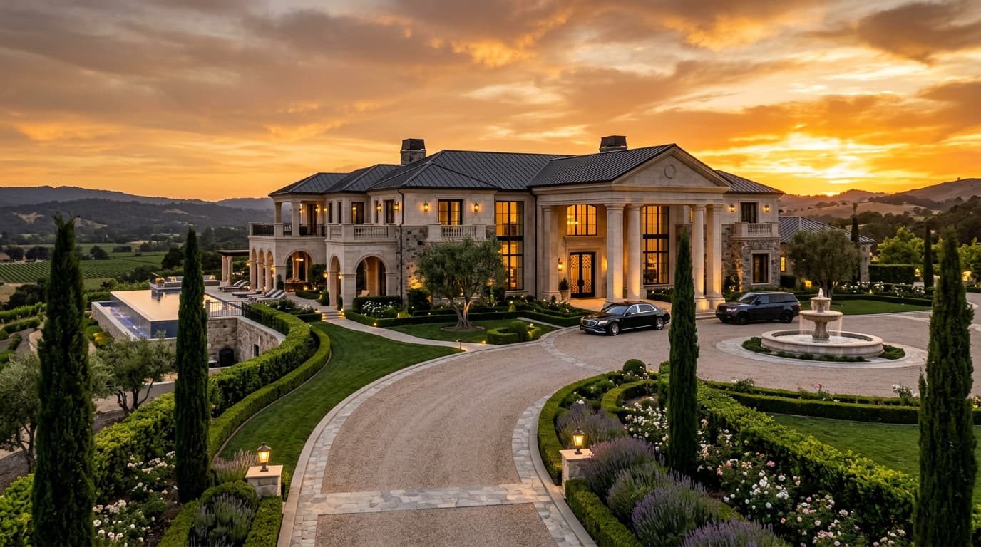 Luxury mansion in Bole